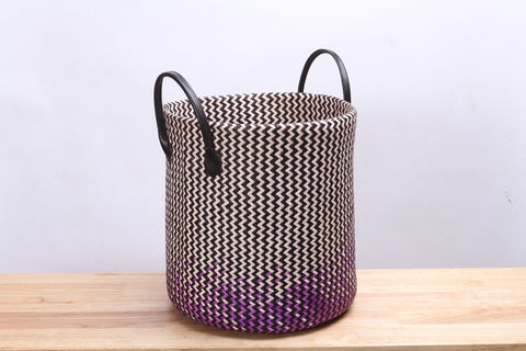 Purple Clothes Basket