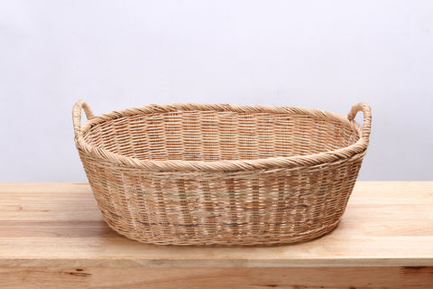 Natural Wicker Basket (Short)(M)